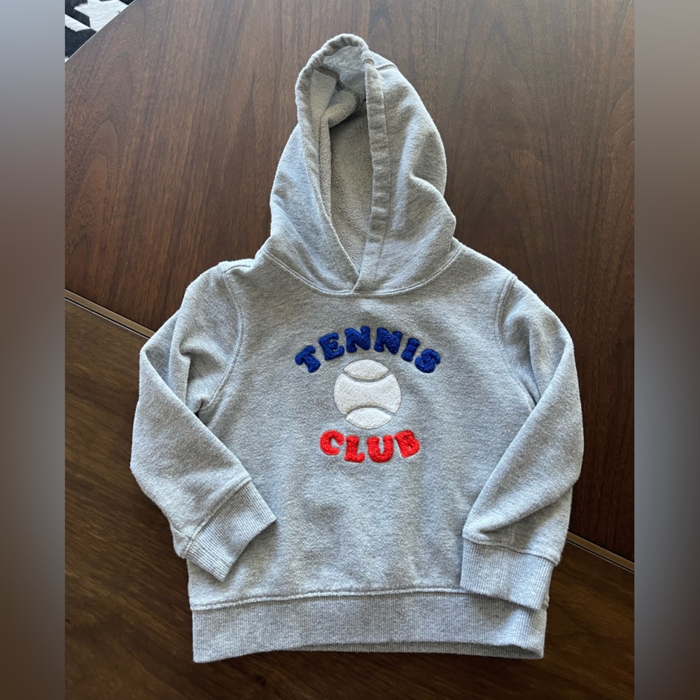 Janie and Jack 2T Tennis Club Hoodie